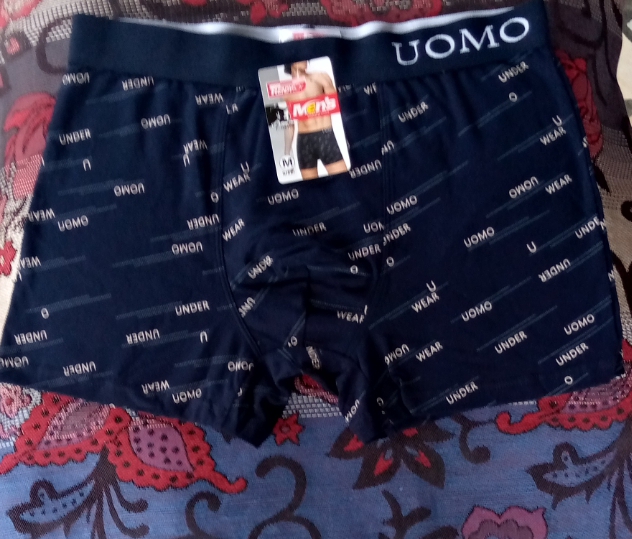 Homme - Boxer UOMO Bleu avec motif under[M].jpeg